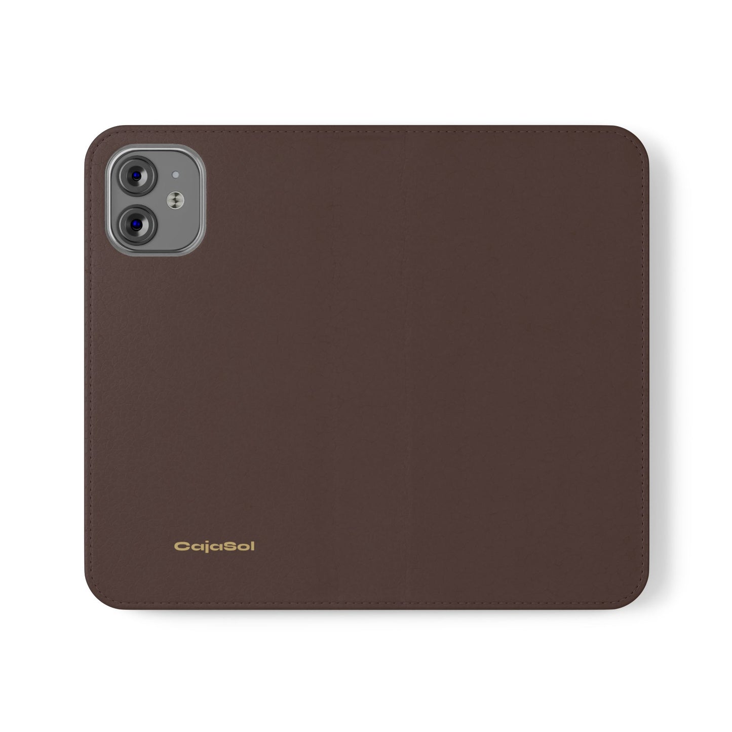Espresso Brown Cajasol Luxe - Luxury Protection for Your Phone