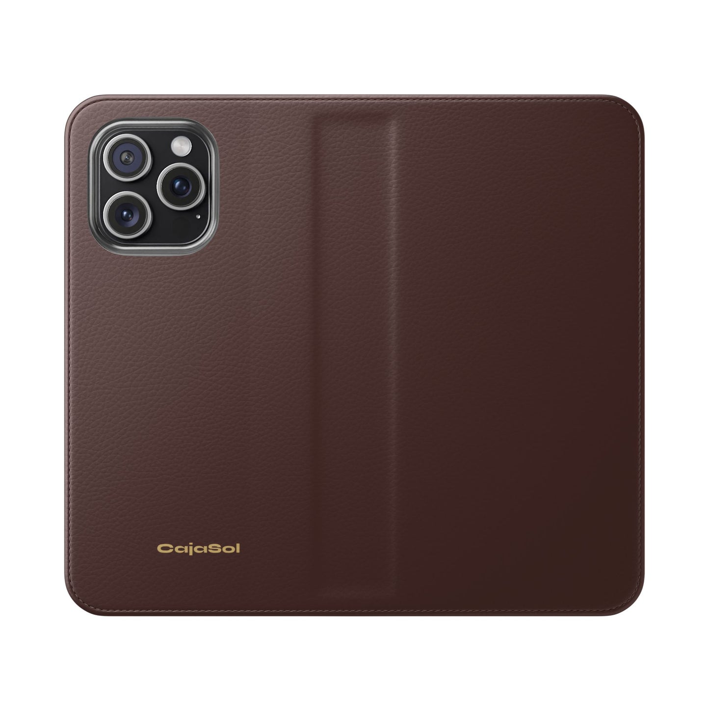 Espresso Brown Cajasol Luxe - Luxury Protection for Your Phone