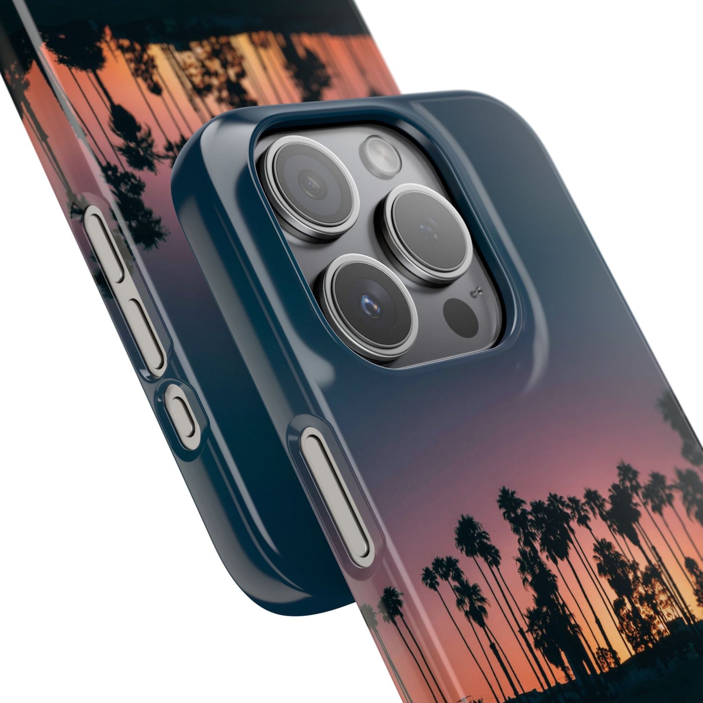 Tropical Sunset Cajasol - Vibrant Palm Tree