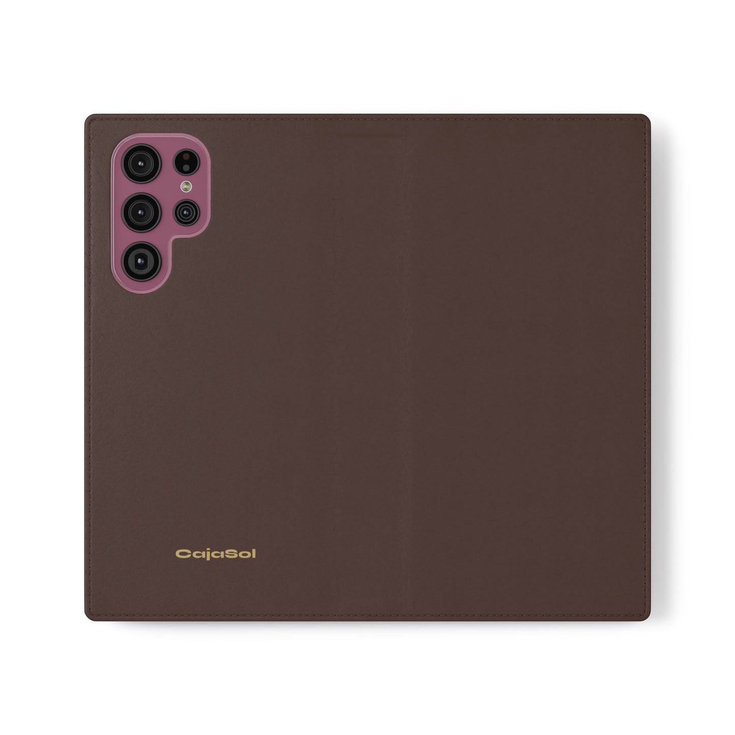 Espresso Brown Cajasol Luxe - Luxury Protection for Your Phone