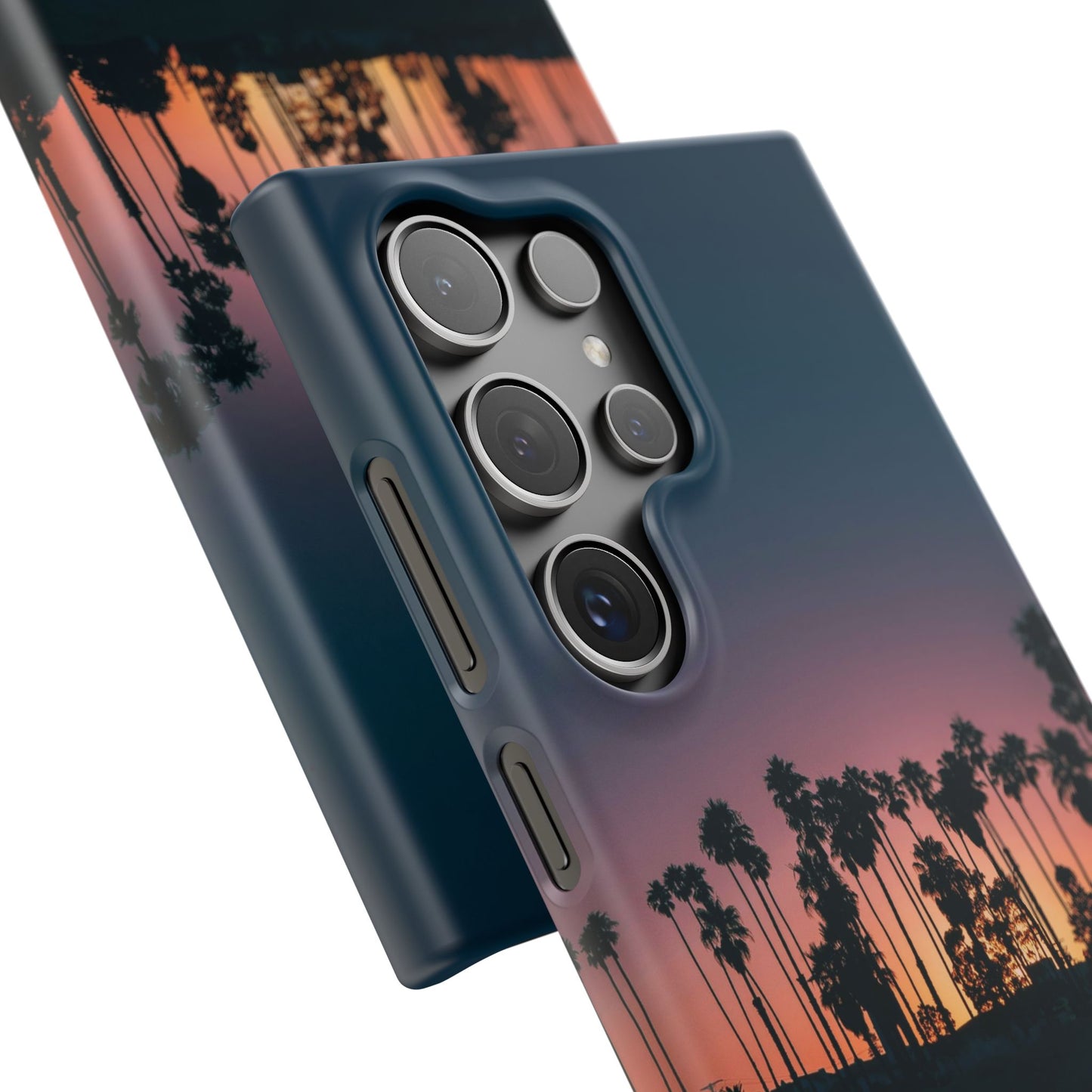 Tropical Sunset Cajasol - Vibrant Palm Tree