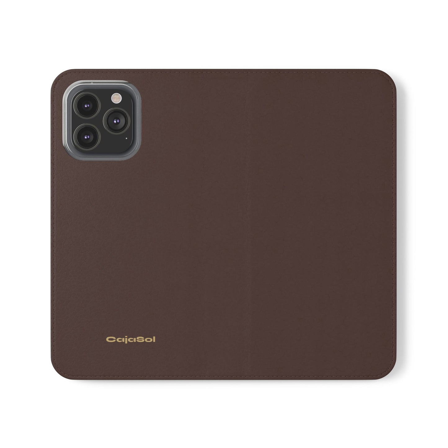 Espresso Brown Cajasol Luxe - Luxury Protection for Your Phone