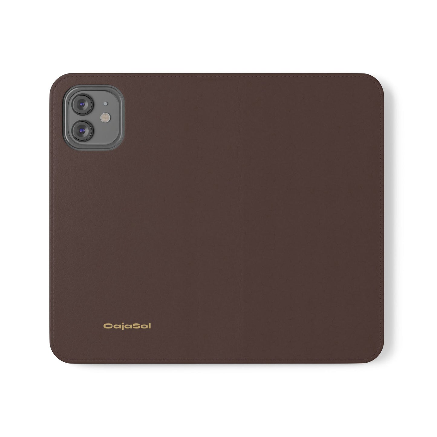 Espresso Brown Cajasol Luxe - Luxury Protection for Your Phone