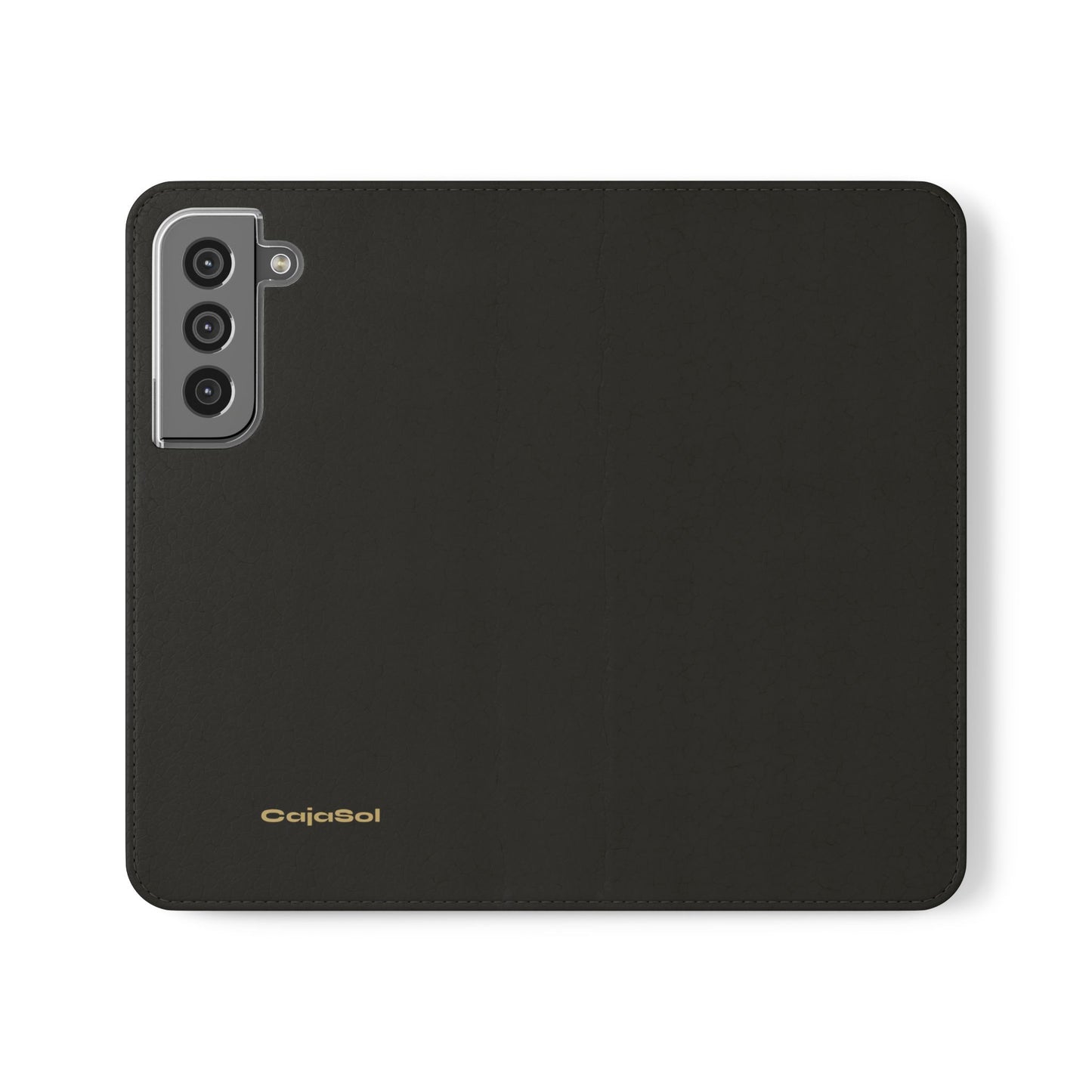 Obsidian Black Cajasol Luxe - Luxury Protection for Your Phone