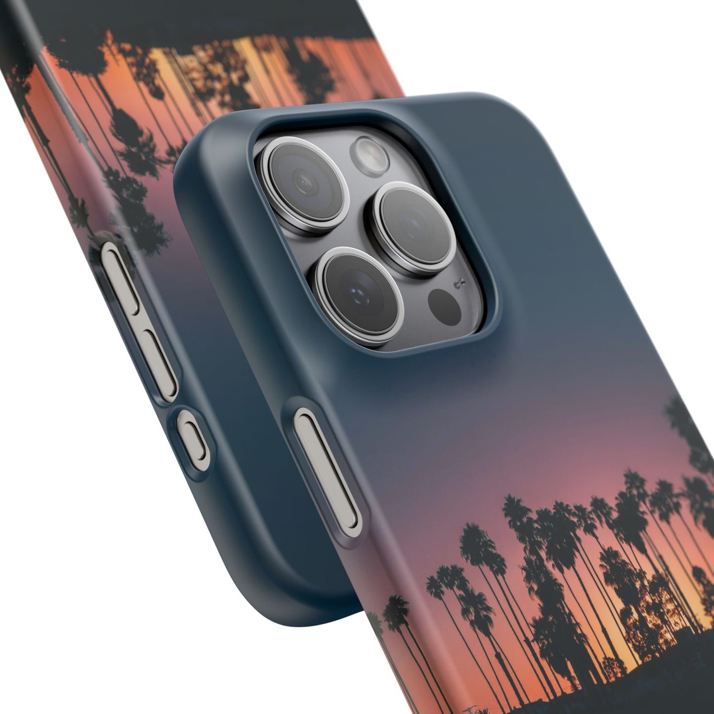 Tropical Sunset Cajasol - Vibrant Palm Tree