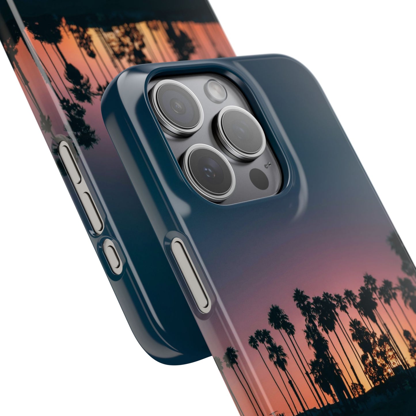 Tropical Sunset Cajasol - Vibrant Palm Tree