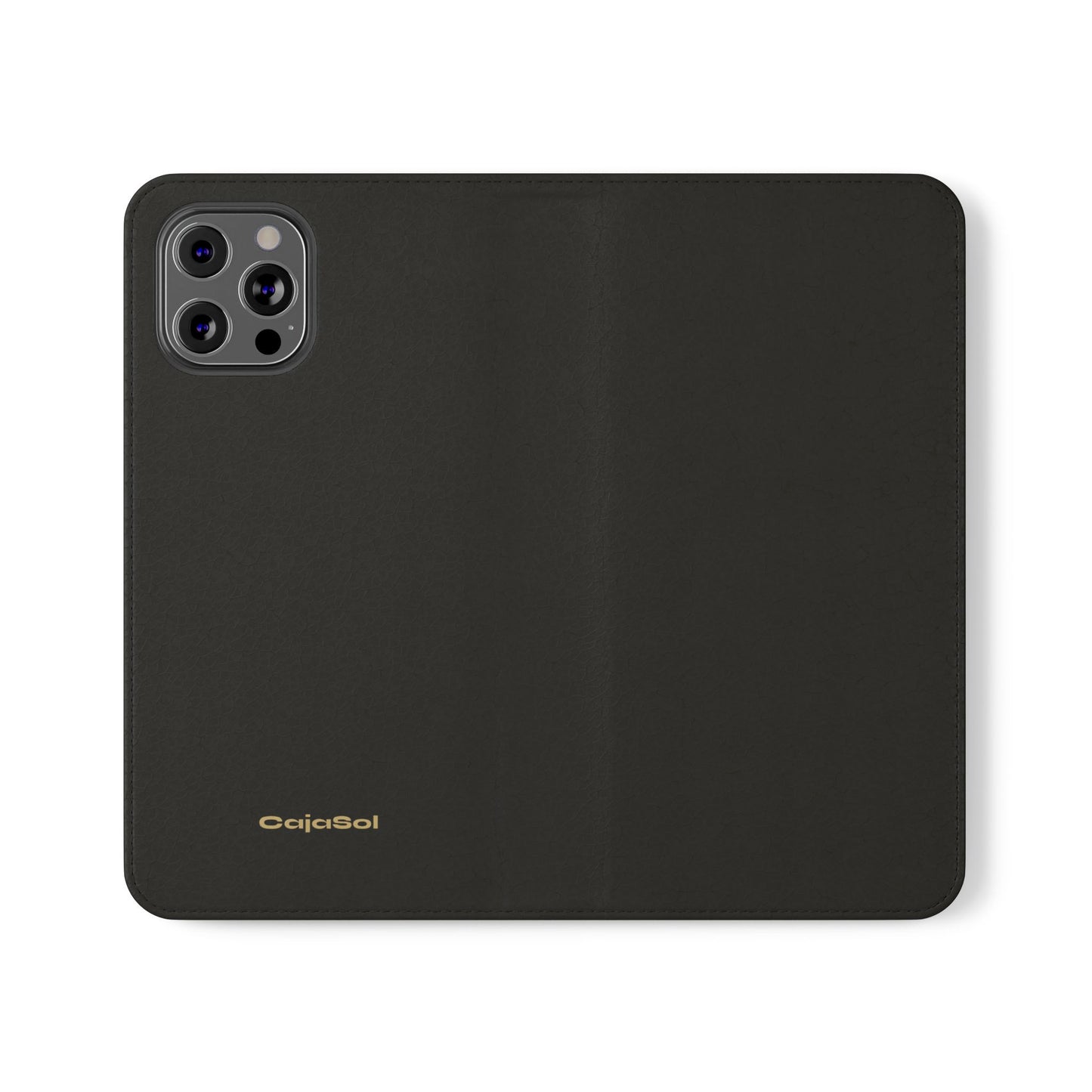 Obsidian Black Cajasol Luxe - Luxury Protection for Your Phone