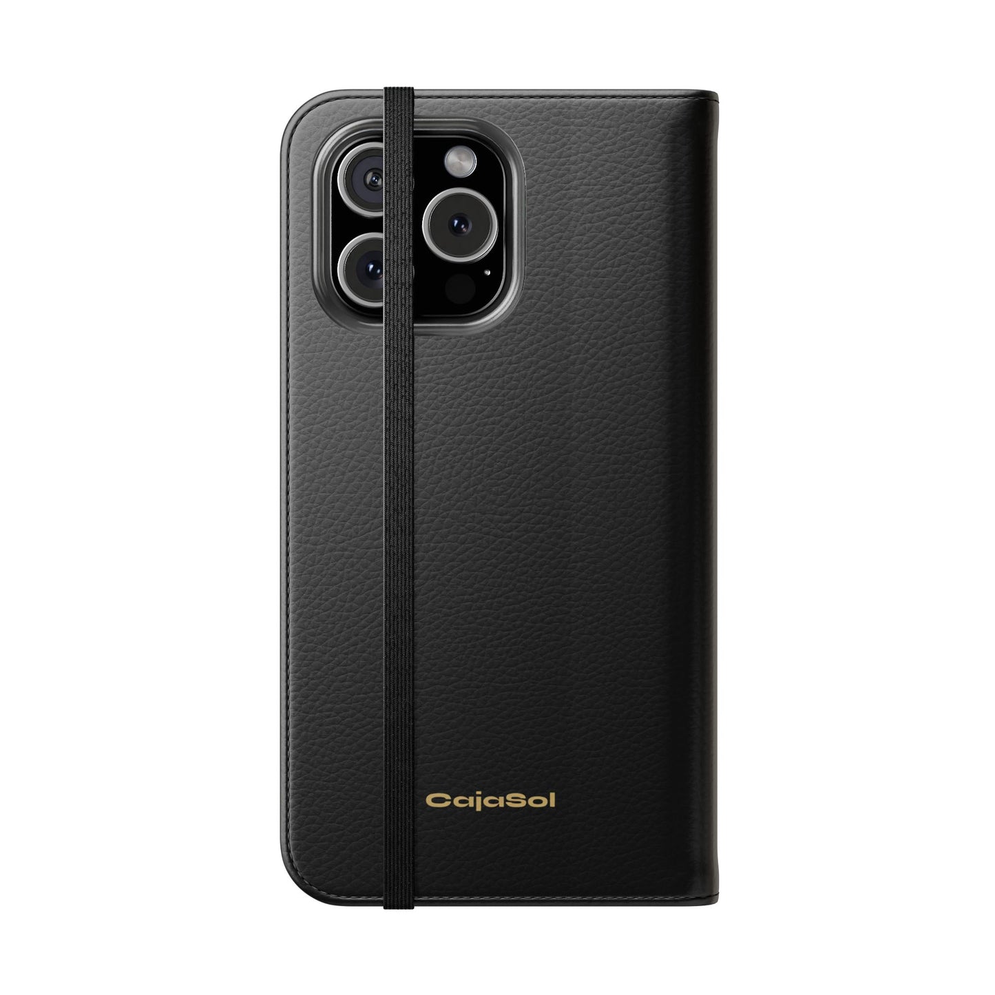 Obsidian Black Cajasol Luxe - Luxury Protection for Your Phone