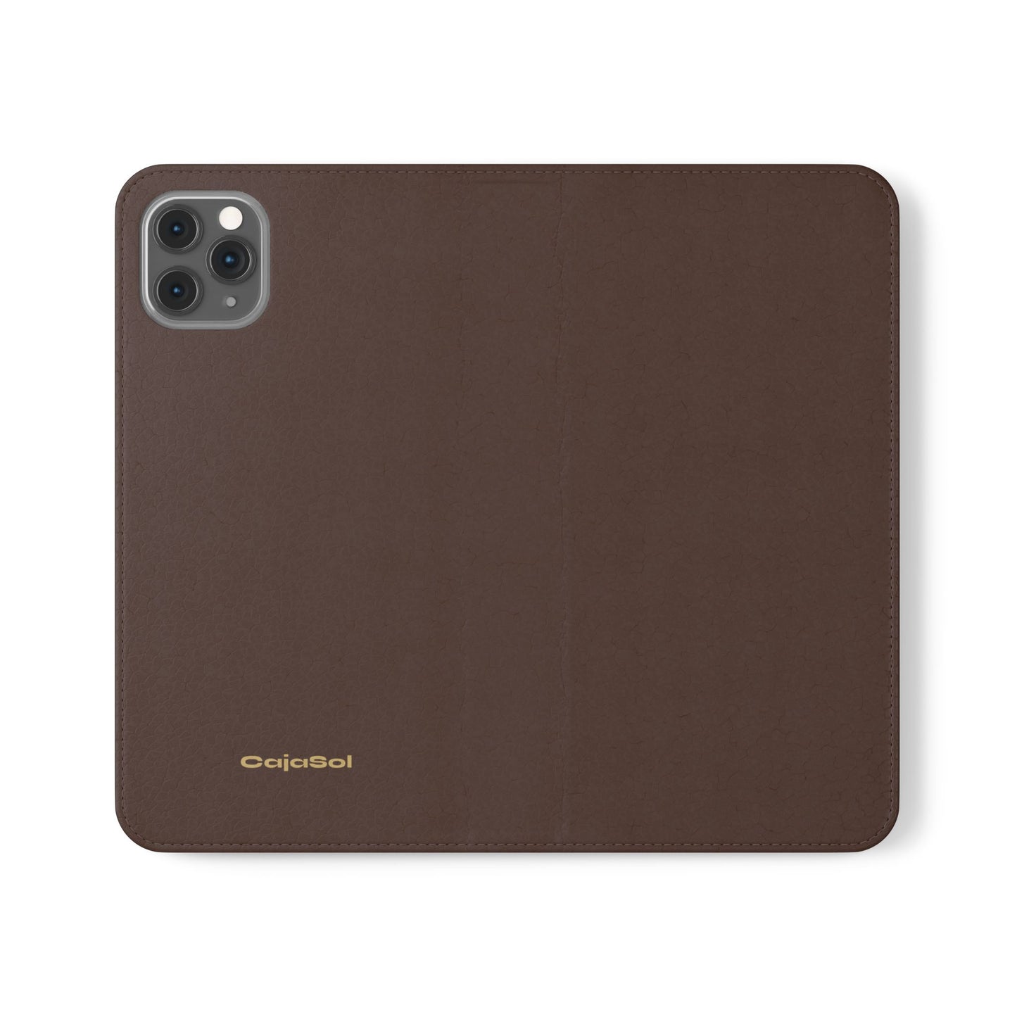 Espresso Brown Cajasol Luxe - Luxury Protection for Your Phone