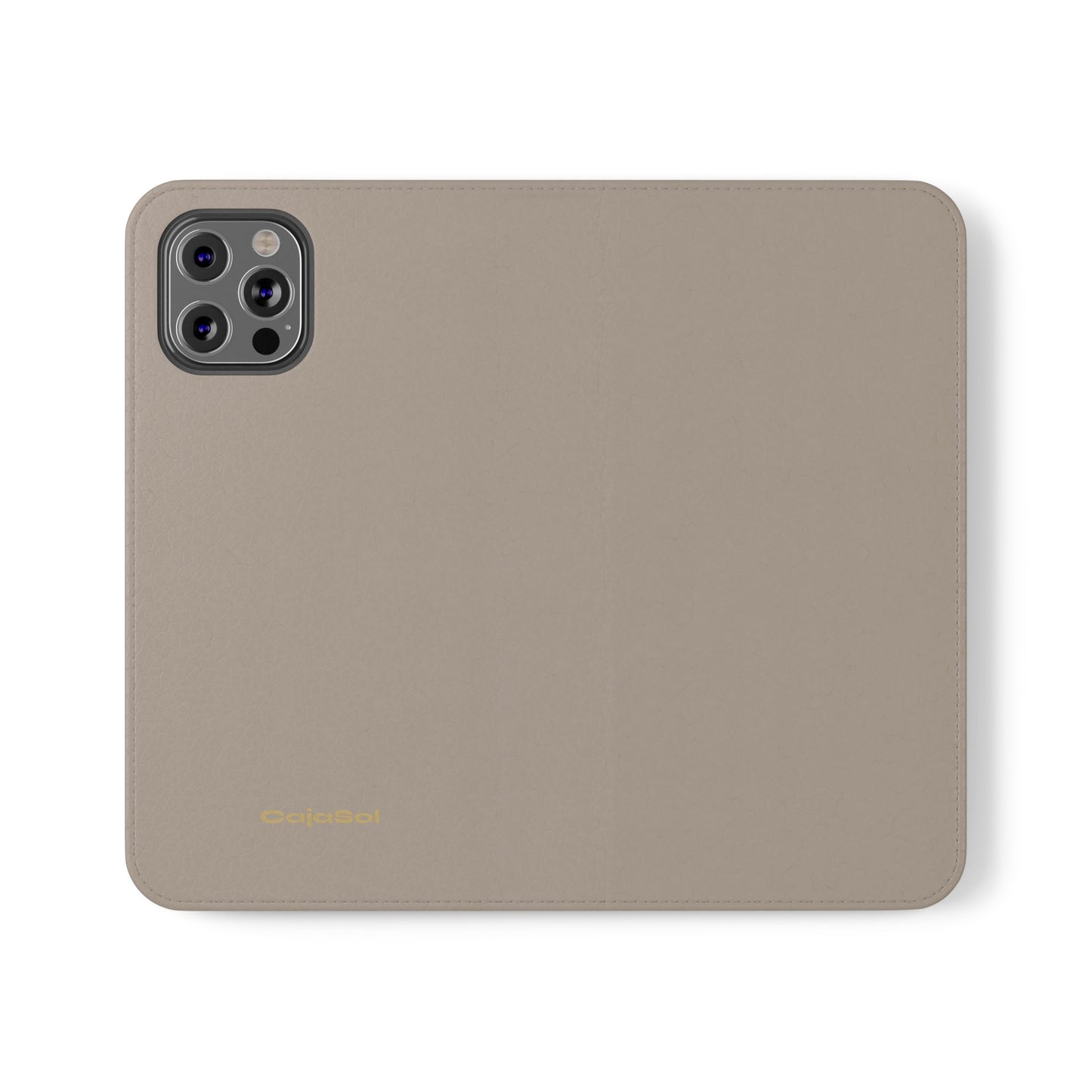 Muted Taupe Cajasol Luxe - Luxury Protection for Your Phone