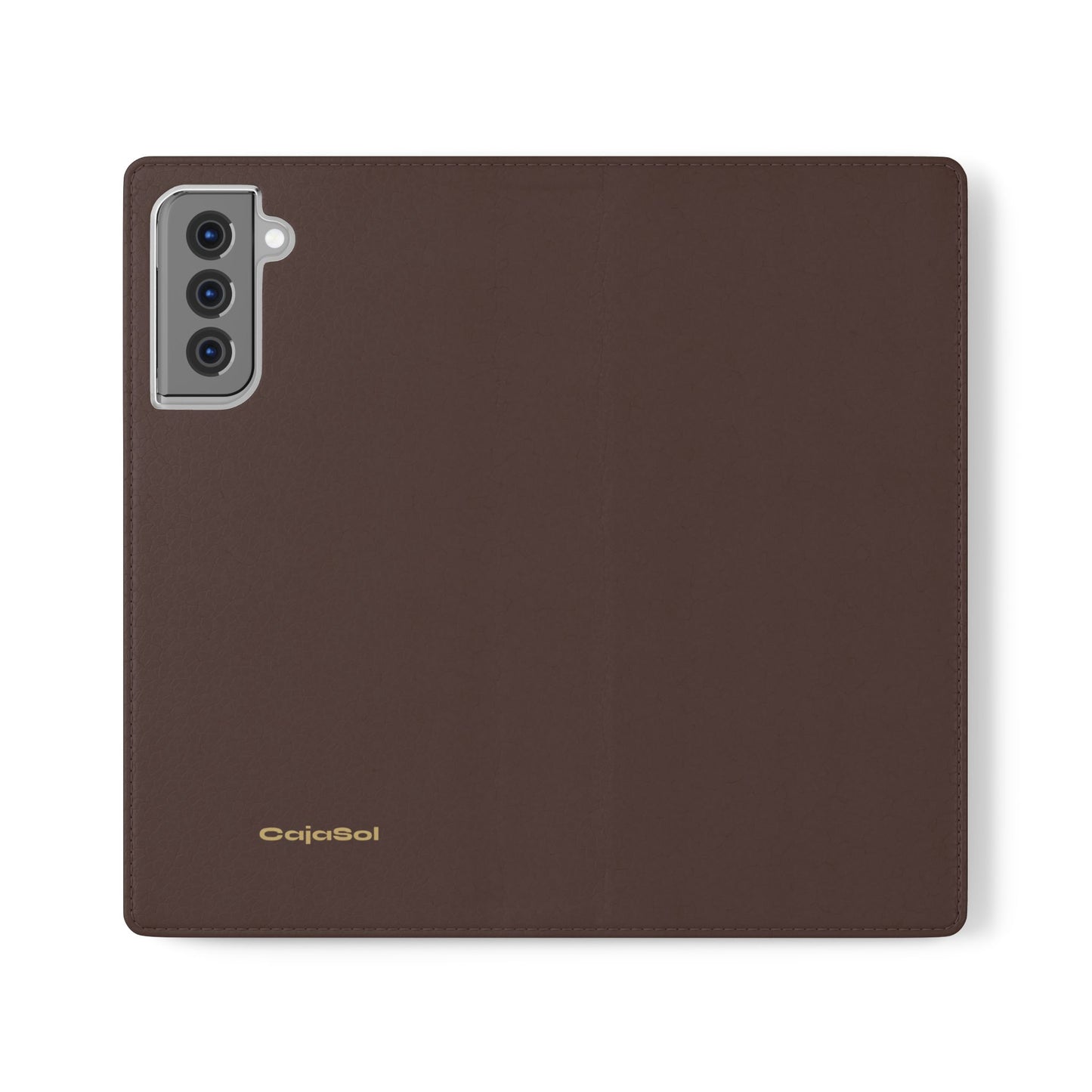 Espresso Brown Cajasol Luxe - Luxury Protection for Your Phone