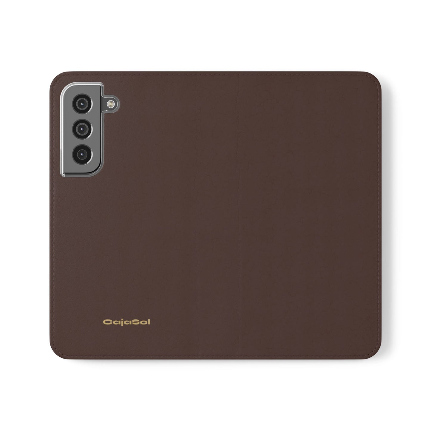 Espresso Brown Cajasol Luxe - Luxury Protection for Your Phone
